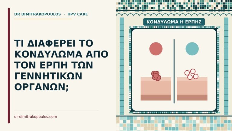 κονδύλωμα ή έρπης
