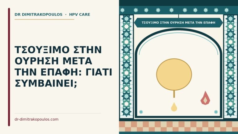 τσούξιμο στην ούρηση μετά την επαφή