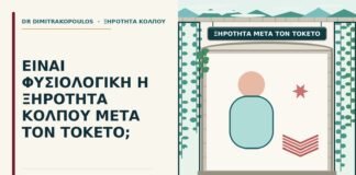 ξηρότητα κόλπου μετά τον τοκετό