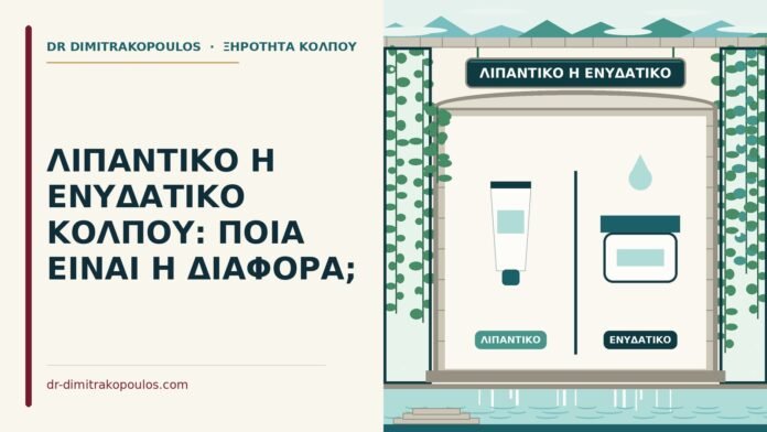 λιπαντικό ή ενυδατικό κόλπου