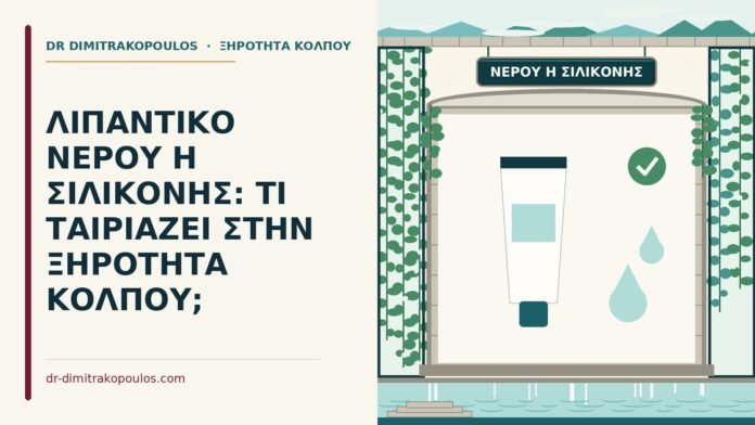 λιπαντικό νερού ή σιλικόνης