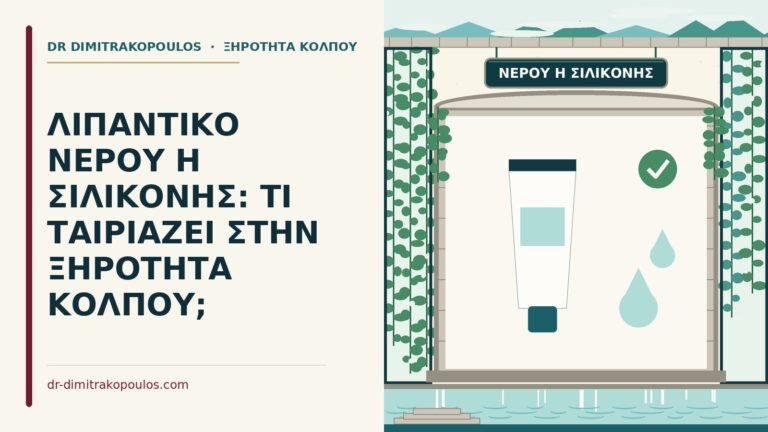 λιπαντικό νερού ή σιλικόνης