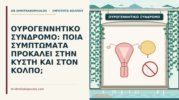 ΟΥΡΟΓΕΝΝΗΤΙΚΟ ΣΥΝΔΡΟΜΟ: ΠΟΙΑ ΣΥΜΠΤΩΜΑΤΑ ΠΡΟΚΑΛΕΙ ΣΤΗΝ ΚΥΣΤΗ ΚΑΙ ΣΤΟΝ ΚΟΛΠΟ; ουρογεννητικό σύνδρομο