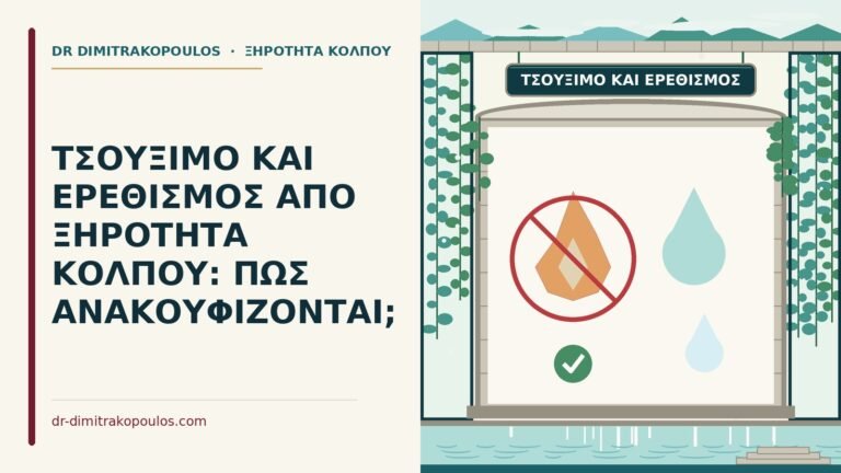 ερεθισμός από ξηρότητα κόλπου