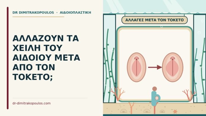 ΑΛΛΑΖΟΥΝ ΤΑ ΧΕΙΛΗ ΤΟΥ ΑΙΔΟΙΟΥ ΜΕΤΑ ΑΠΟ ΤΟΝ ΤΟΚΕΤΟ; χείλη του αιδοίου μετά τον τοκετό