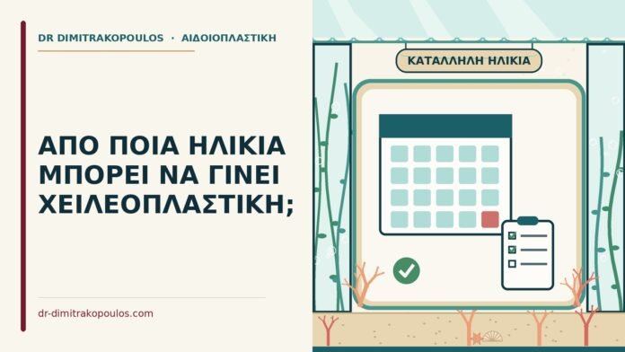 ηλικία για χειλεοπλαστική