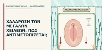 χαλάρωση των μεγάλων χειλέων