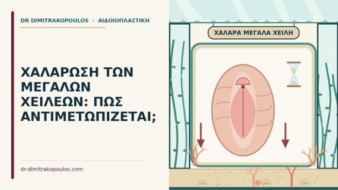 ΧΑΛΑΡΩΣΗ ΤΩΝ ΜΕΓΑΛΩΝ ΧΕΙΛΕΩΝ: ΠΩΣ ΑΝΤΙΜΕΤΩΠΙΖΕΤΑΙ; χαλάρωση των μεγάλων χειλέων