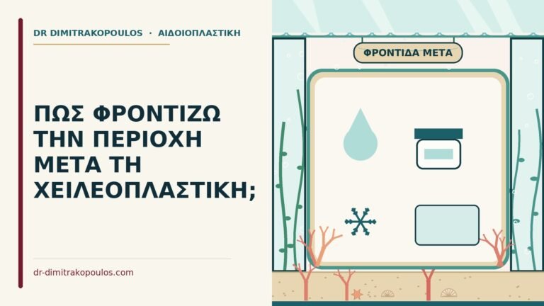 φροντίδα μετά τη χειλεοπλαστική