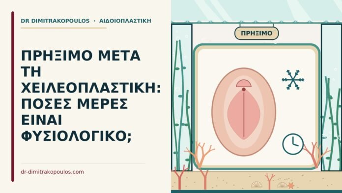 πρήξιμο μετά τη χειλεοπλαστική