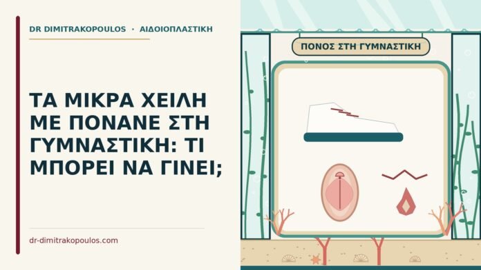 ΤΑ ΜΙΚΡΑ ΧΕΙΛΗ ΜΕ ΠΟΝΑΝΕ ΣΤΗ ΓΥΜΝΑΣΤΙΚΗ: ΤΙ ΜΠΟΡΕΙ ΝΑ ΓΙΝΕΙ; πόνος στα μικρά χείλη
