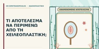 αποτέλεσμα της χειλεοπλαστικής