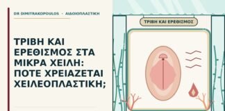 ερεθισμός στα μικρά χείλη