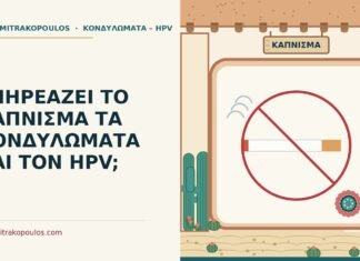 ΕΠΗΡΕΑΖΕΙ ΤΟ ΚΑΠΝΙΣΜΑ ΤΑ ΚΟΝΔΥΛΩΜΑΤΑ ΚΑΙ ΤΟΝ HPV; κάπνισμα