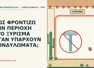 ξύρισμα με κονδυλώματα