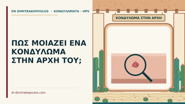 κονδύλωμα στην αρχή