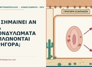 ΤΙ ΣΗΜΑΙΝΕΙ ΑΝ ΤΑ ΚΟΝΔΥΛΩΜΑΤΑ ΑΠΛΩΝΟΝΤΑΙ ΓΡΗΓΟΡΑ; κονδυλώματα απλώνονται γρήγορα