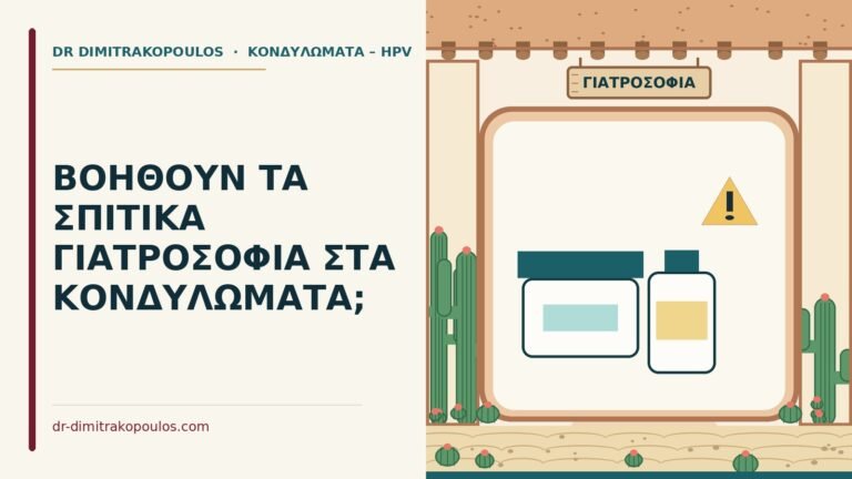 γιατροσόφια για κονδυλώματα