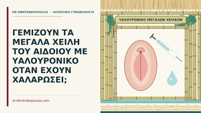 υαλουρονικό στα μεγάλα χείλη