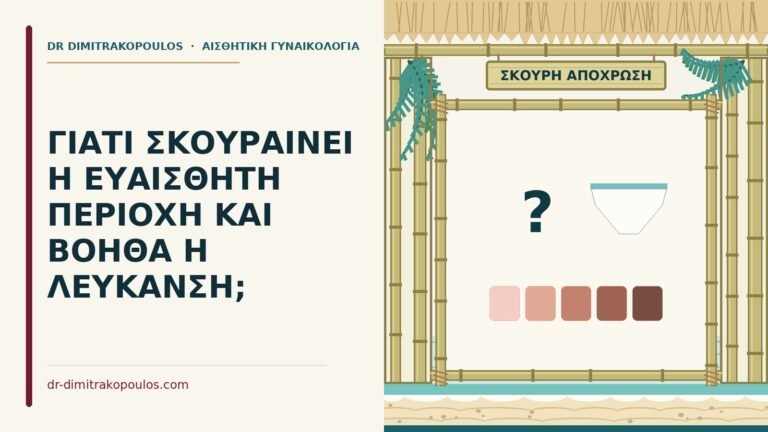 σκούρα ευαίσθητη περιοχή