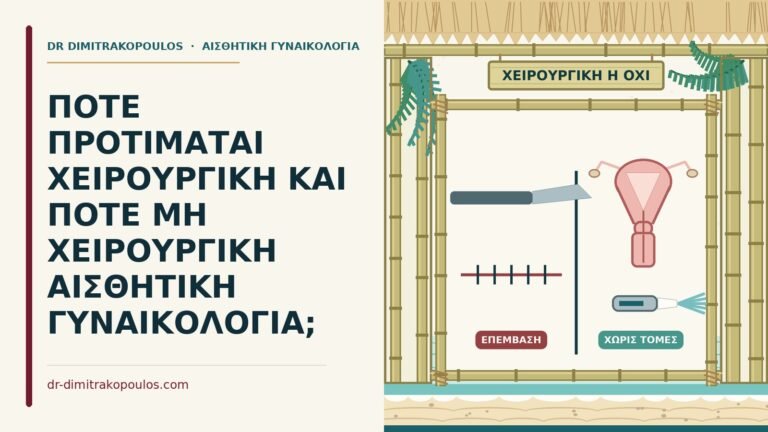 χειρουργικής ή μη χειρουργικής
