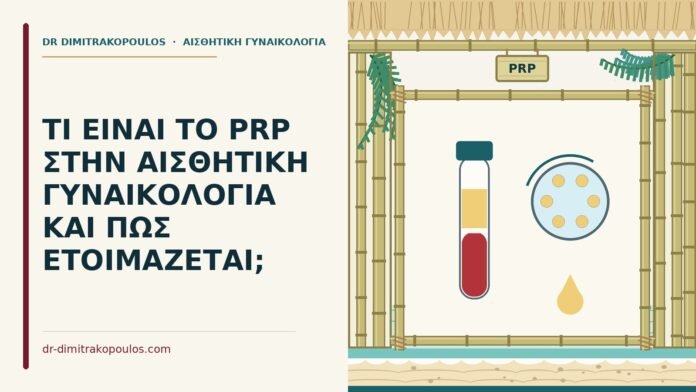 PRP στην αισθητική γυναικολογία
