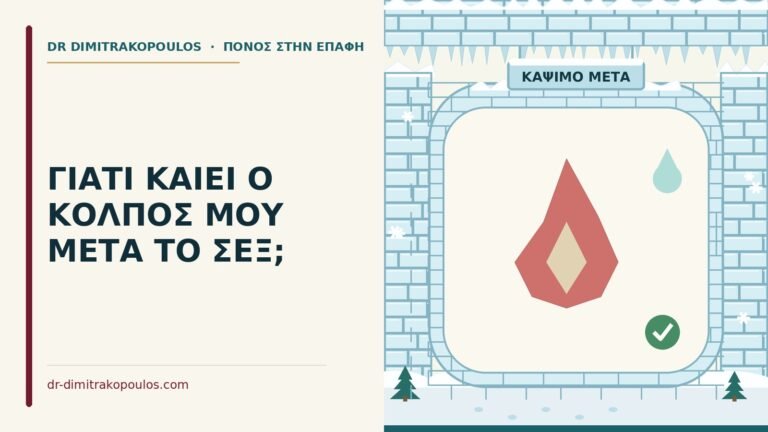 κάψιμο στον κόλπο μετά το σεξ