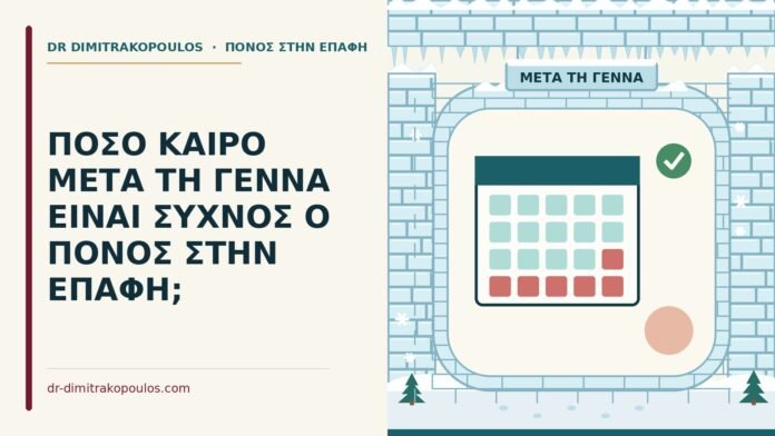 πόνος στην επαφή μετά τη γέννα
