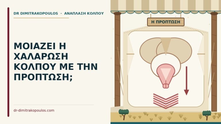 χαλάρωση κόλπου ή πρόπτωση