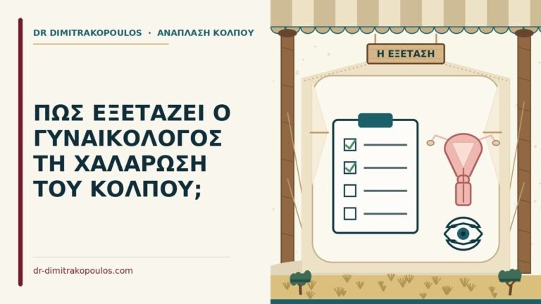 εξέταση για χαλάρωση του κόλπου