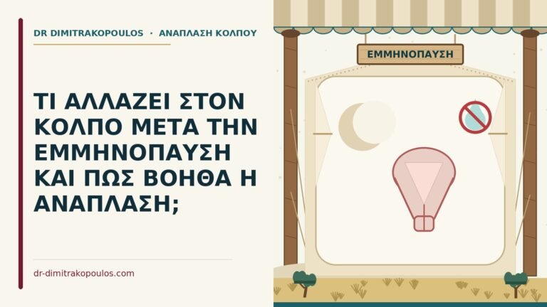 κόλπος μετά την εμμηνόπαυση