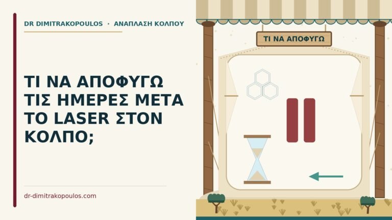 οδηγίες μετά το laser στον κόλπο