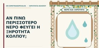νερό και ξηρότητα κόλπου