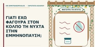 φαγούρα στον κόλπο τη νύχτα