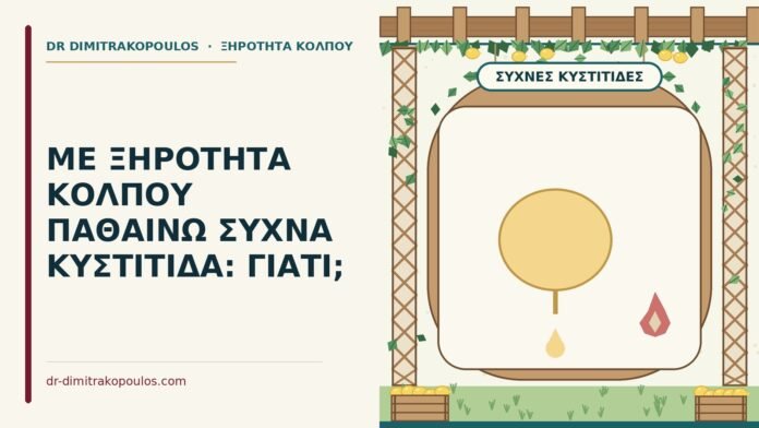 κυστίτιδα και ξηρότητα κόλπου