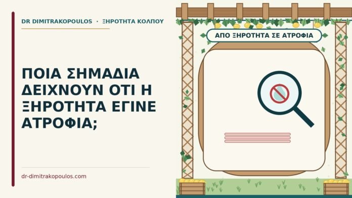 ξηρότητα και ατροφία κόλπου