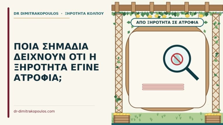 ξηρότητα και ατροφία κόλπου