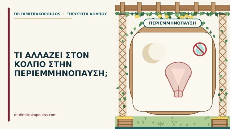 κόλπος στην περιεμμηνόπαυση