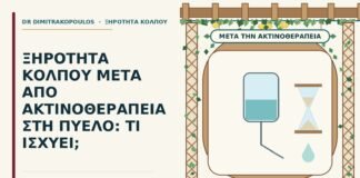 ξηρότητα κόλπου μετά από ακτινοθεραπεία