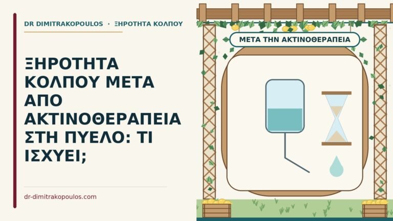 ξηρότητα κόλπου μετά από ακτινοθεραπεία