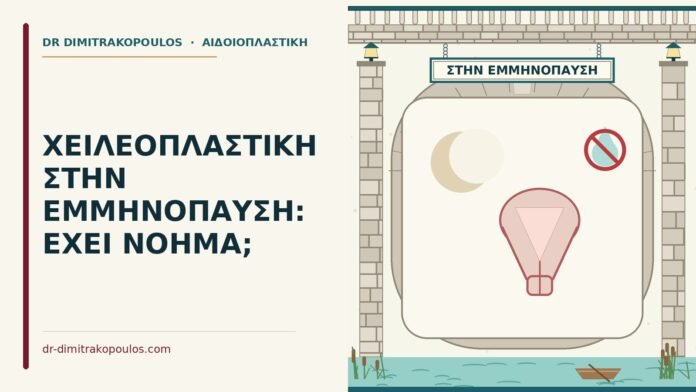 χειλεοπλαστική στην εμμηνόπαυση