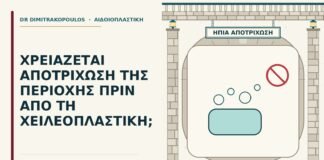 αποτρίχωση πριν από τη χειλεοπλαστική