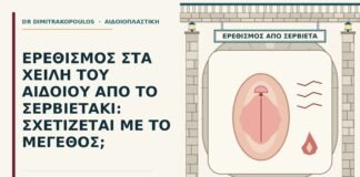 ερεθισμός στα χείλη του αιδοίου