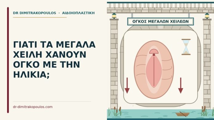 ΓΙΑΤΙ ΤΑ ΜΕΓΑΛΑ ΧΕΙΛΗ ΧΑΝΟΥΝ ΟΓΚΟ ΜΕ ΤΗΝ ΗΛΙΚΙΑ; μεγάλα χείλη χάνουν όγκο
