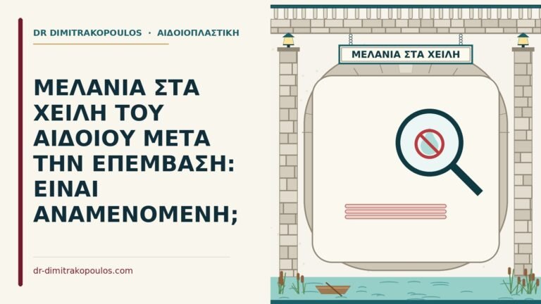 μελανιά στα χείλη του αιδοίου