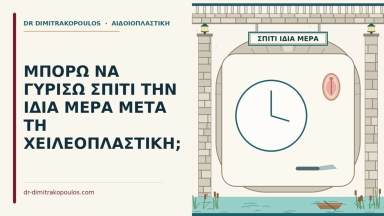 ίδια μέρα μετά τη χειλεοπλαστική