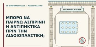 ασπιρίνη πριν την αιδοιοπλαστική