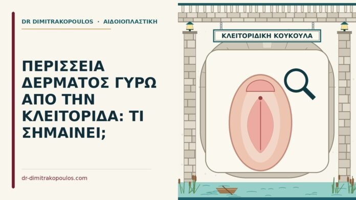 περίσσεια δέρματος γύρω από την κλειτορίδα