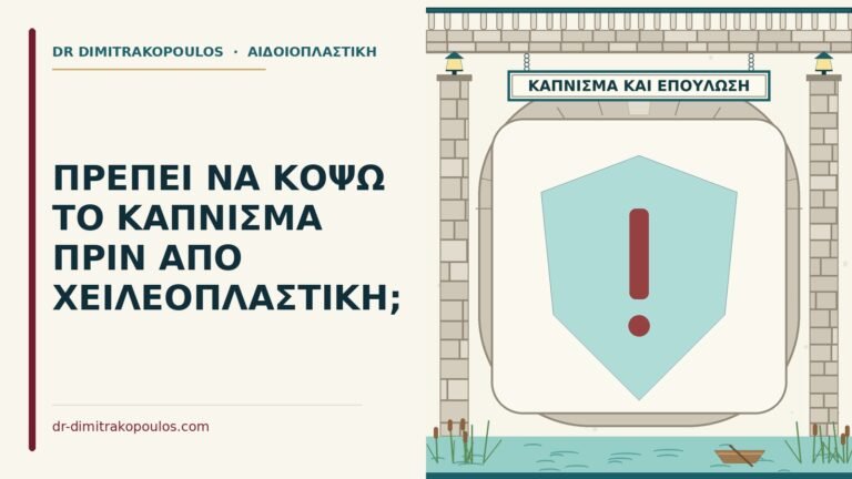κάπνισμα πριν από χειλεοπλαστική