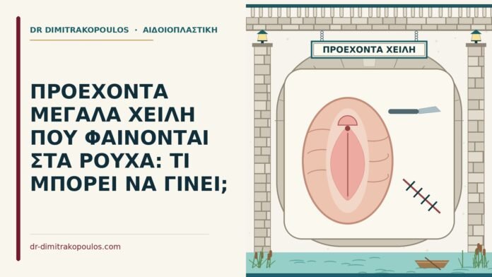 ΠΡΟΕΧΟΝΤΑ ΜΕΓΑΛΑ ΧΕΙΛΗ ΠΟΥ ΦΑΙΝΟΝΤΑΙ ΣΤΑ ΡΟΥΧΑ: ΤΙ ΜΠΟΡΕΙ ΝΑ ΓΙΝΕΙ; προέχοντα μεγάλα χείλη